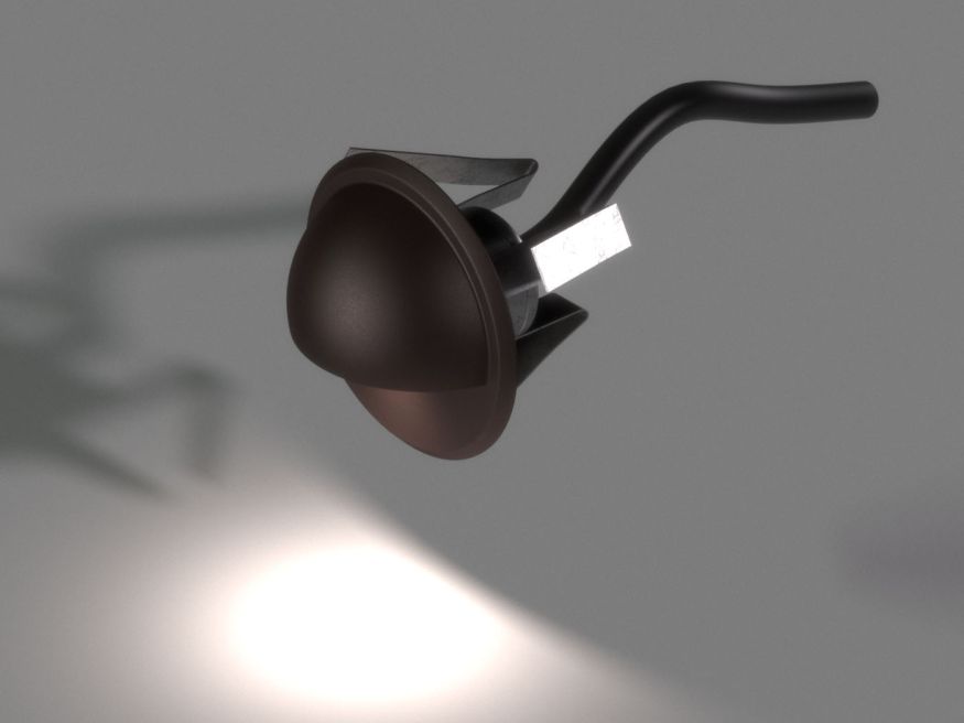 Точечный светильник WOODVEX Коричневый WLCL-112 купить в Цандрыпш