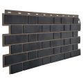 Фасадная панель FineBer, Кирпич облицовочный 3D, Мокрый асфальт купить в Цандрыпш