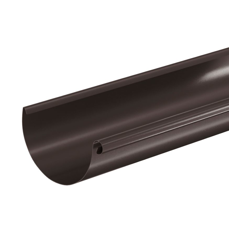 Желоб водосточный Aquasystem, PU MATT, RAL 8017 Темно Коричневый 150/100 купить в Цандрыпш