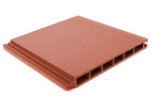 Стеновая Панель ДПК AЙ-ТЕХПЛАСТ терракотового цвета