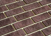 Фасадная плитка Кирисс Фасад, Кирпич с замковым соединением и расшивкой шва.