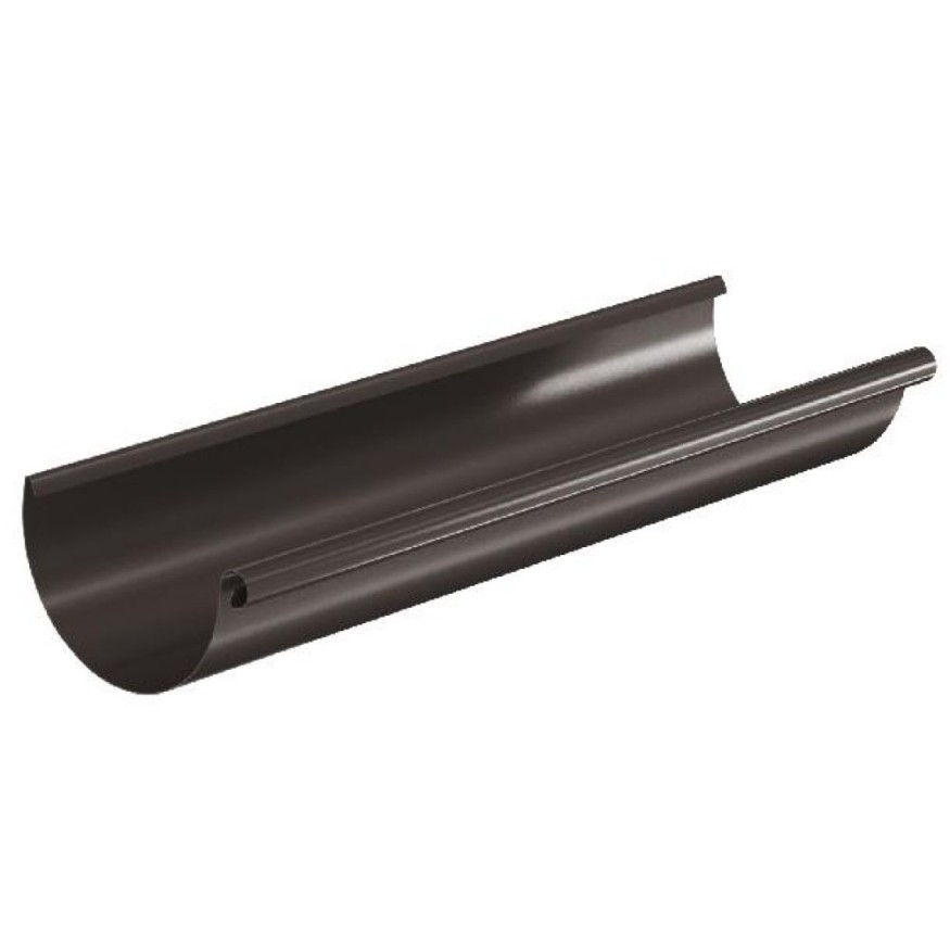 Водосточный желоб Aquasystem RR 32, тёмно-коричневый, 3.00 м, 125/90 купить в Цандрыпш