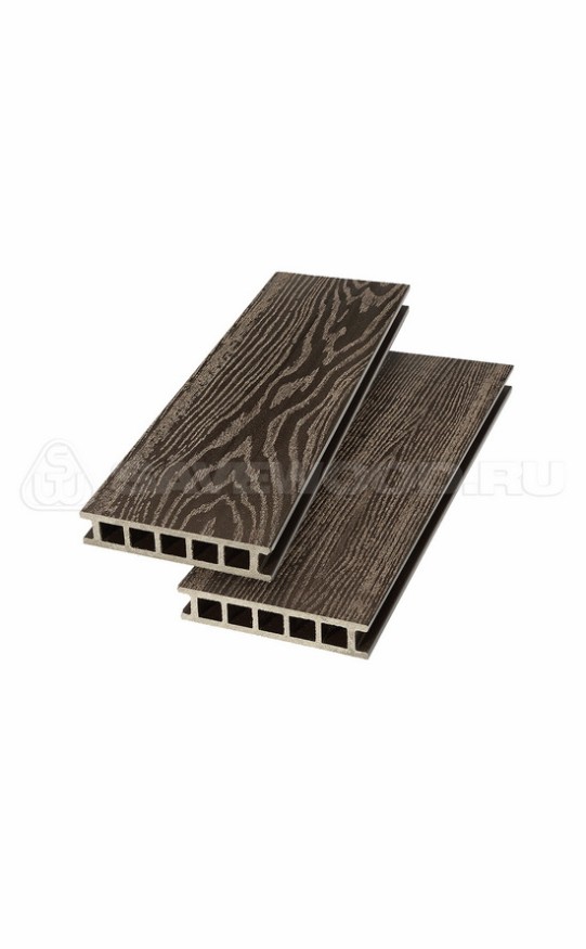 Террасная доска ДПК SaveWood, SW Fagus, Темно-коричневый купить в Цандрыпш