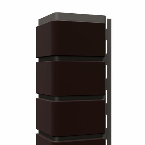 Угол наружный Доломит, Кирпич, Коричневый  купить в Цандрыпш