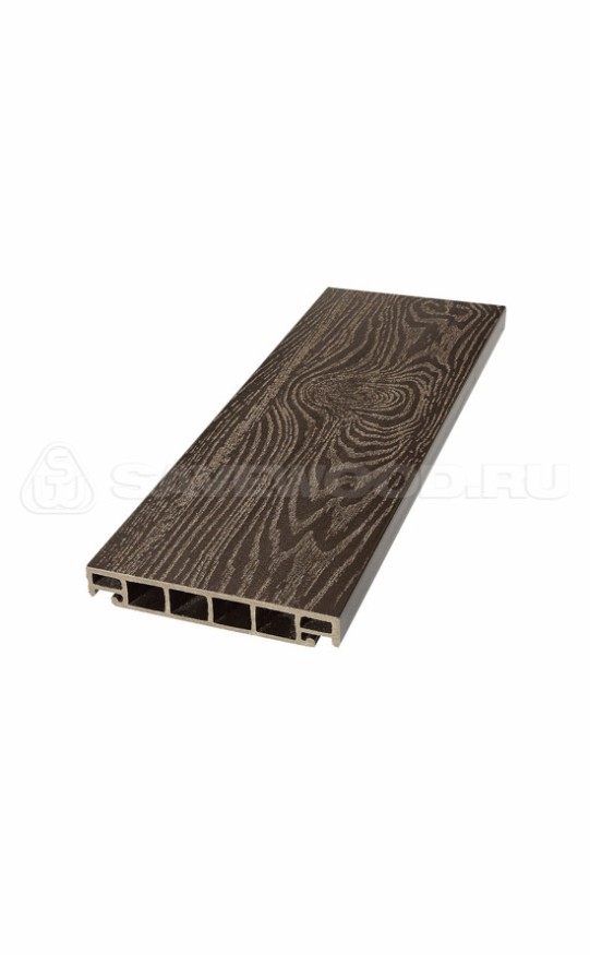 Террасная доска SaveWood, SW Salix (T), Темно-коричневый купить в Цандрыпш