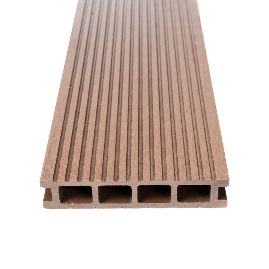 Террасная доска Экодекинг Базик, Шоколад купить в Цандрыпш