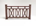 Ограждение из ДПК FG3 коричневое купить в Цандрыпш