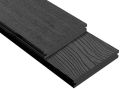 Террасная доска DPK Outdoor 3D полнотелая STORM/OCEAN BLACK черного цвета купить в Цандрыпш