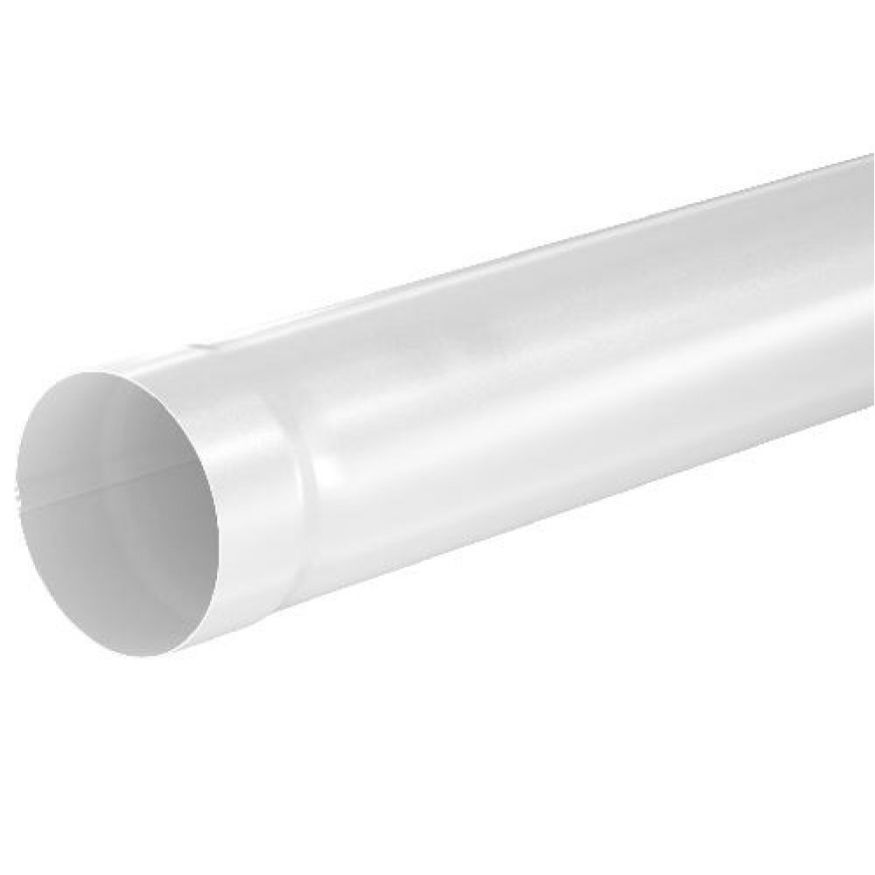 Водосточная труба Aquasystem RR 20 Мраморно-белый 1.00м 150/100 купить в Цандрыпш