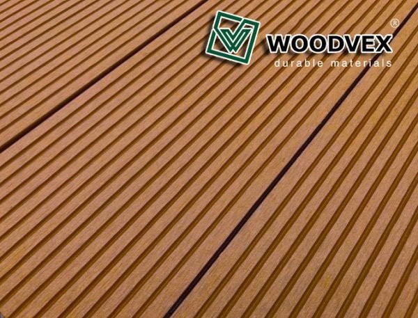 Террасная доска WOODVEX Select из ДПК в цвете Терракота купить в Цандрыпш