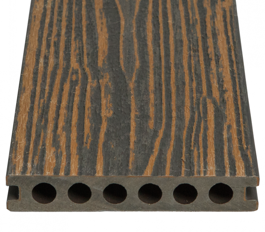 Террасная доска из ДПК CM Decking, Zebrano, Графит купить в Цандрыпш