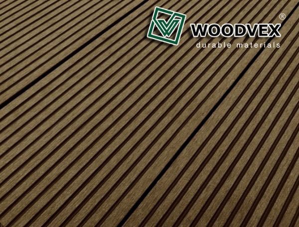 Террасная доска из ДПК WOODVEX Select в цвете Венге купить в Цандрыпш