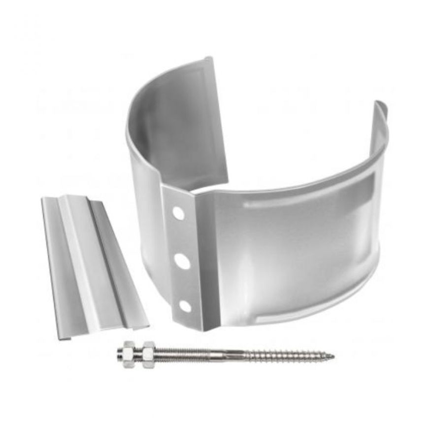 Кронштейн для трубы на кирпич, Grand Line, белый (RAL 9003) купить в Цандрыпш