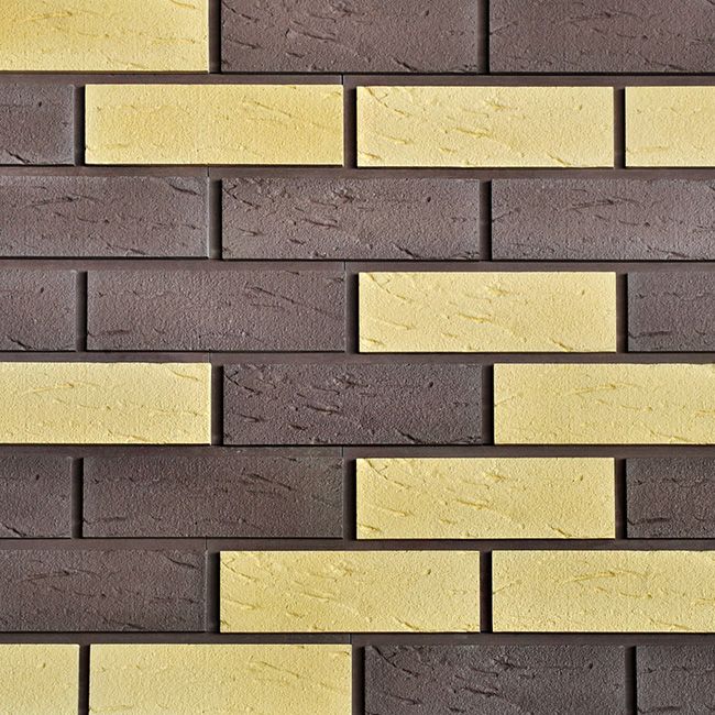 Кирпичная фасадная плитка Кирисс Фасад, Колотый кирпич №6 купить в Цандрыпш