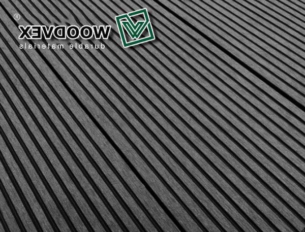 Террасная доска WOODVEX Select из ДПК в цвете Графит купить в Цандрыпш