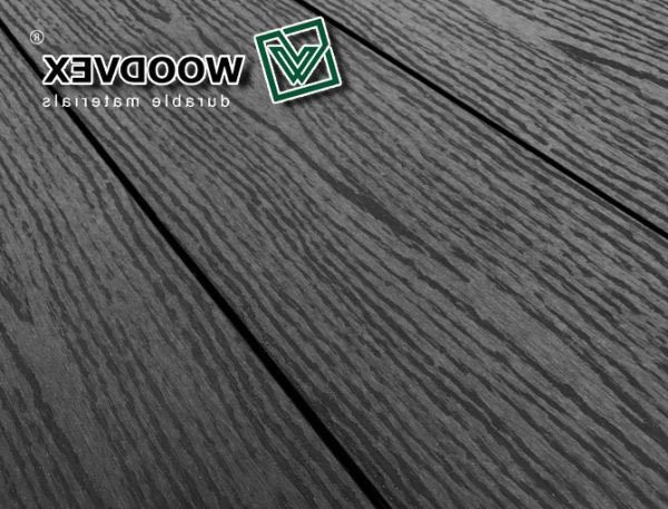 Террасная доска WOODVEX Select из ДПК в цвете Графит купить в Цандрыпш